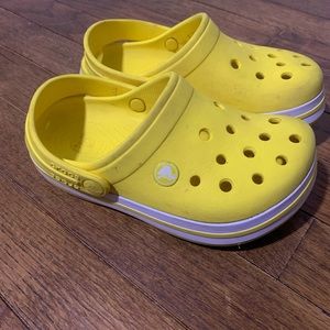 Kids Yellow Crocs
